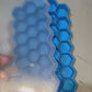 2 Pcs Silicone Ice Cube Tray With LID - 36 Cube Honeycomb Extra Large Size